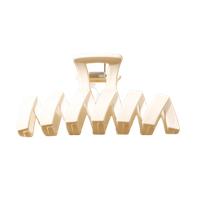 Spinka do włosów klamra XL biel11 cm SP129B