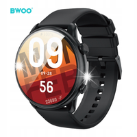 BWOO smartwatch WA-10 1,32” AMOLED czarny