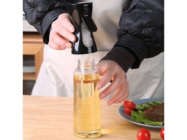 Spryskiwacz do oleju oliwy octu rozpylacz dozownik w sprayu zdjęcie 4