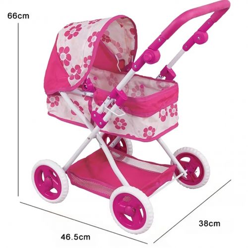 WOOPIE ROYAL Wózek dla Lalek Głęboki Regulowana Rączka na Arena.pl