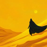 Plakat 90x90cm Pustynia Wzywa