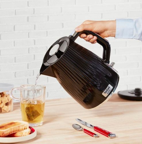 Czajnik elektryczny TEFAL Loft 2400 W czarny KO250830 na Arena.pl