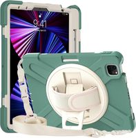 Etui do iPad Pro 11” z Podstawką i Paskiem na Ramię Zielone