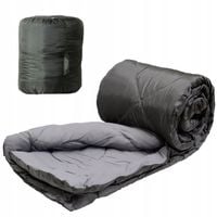 ŚPIWÓR TURYSTYCZNY GRUBY 1,7KG CIEPŁY 190X75 KOŁDRA + POKROWIEC POLSKI SYLO