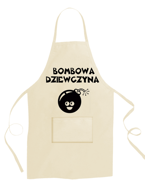 Fartuch Kuchenny Bombowa Dziewczyna zdjęcie 1