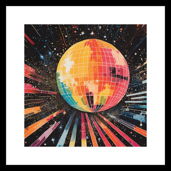 Plakat 30x30cm Disco Gra! zdjęcie 3