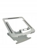 UCHWYT PODSTAWKA POD LAPTOPA ERGONOMICZNA SREBRNA REGULOWANA