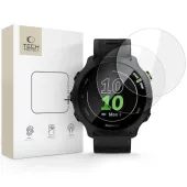 szkło hartowane tech-protect glass fit+ 2-pack na garmin forerunner