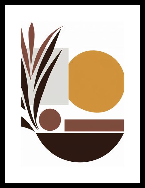 Plakat 42x59,4cm Stylizacja Roślin zdjęcie 3