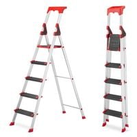 Drabina montażowa magazynowa profesjonalna HIGHER ALU 5