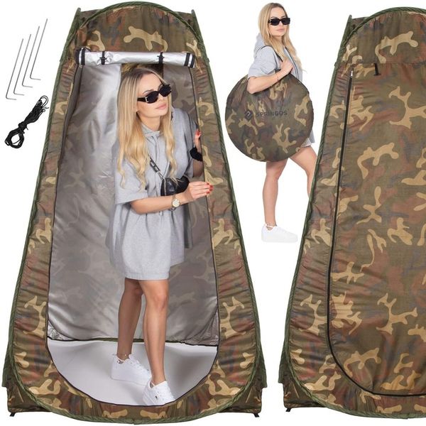 NAMIOT NA PRYSZNIC TOALETA WC PRZEBIERALNIA PRZENOŚNA KEMPINGOWY PLAŻOWY zdjęcie 1