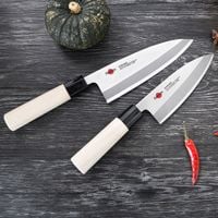 DEBA Fissman Kensei Hanzo Nóż Kuchenny Deba 18 cm AUS-8