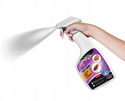 SPRAY ŚRODEK PŁYN NA PCHŁY PREPARAT NA PCHŁY CYPERMETRYNA NO PEST PEST na Arena.pl