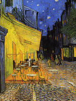 Reprodukcje obrazów Cafe Terrace - Vincent van Gogh Rozmiar - 70x50