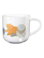 ASA Kubek Coppa 400ml Boredom porcelanowy pojemny zwierzątko