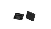 czarna zaślepka AL24-S01 endcap black