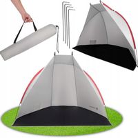 NAMIOT PLAŻOWY OGRODOWY DUŻY OCHRONNY NA PLAŻĘ BASEN OGRÓD 220x120x120 XXL