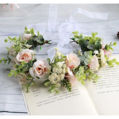 Wianek Opaska Wianuszek Kwiaty  Boho W97 na Arena.pl