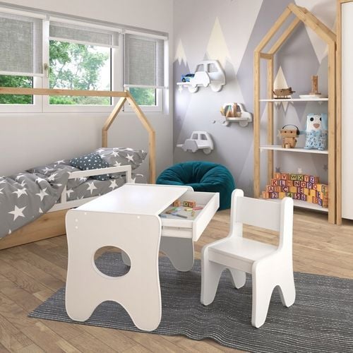 Stolik i krzesełko z szufladą Różne kolory na Arena.pl