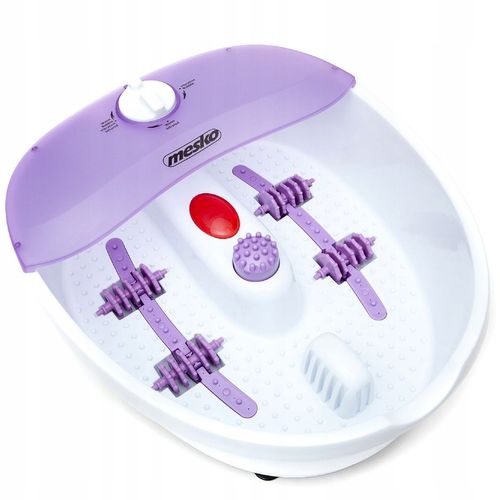 Masażer do stóp wodny hydromasażer do nóg podczerwień 4 rolki 3 nasadki na Arena.pl