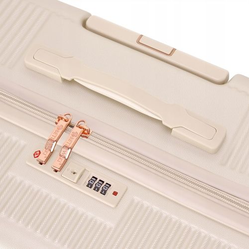 BETLEWSKI Walizka Podróżna duża pojemna na wakacje na kółeczkach stylowa na Arena.pl