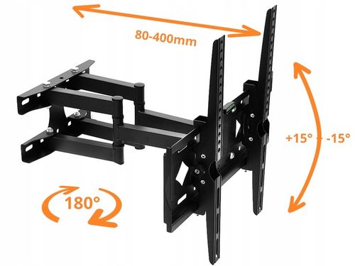 UCHWYT DO TELEWIZORA 26-70 CALI obrotowy EXTRA MOCNY wieszak TV stelaż na Arena.pl