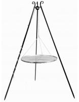 GRILL OGRODOWY COOKKING NA TRÓJNOGU, NIERDZEWNY, ŚREDNICA 60, WYSOKOŚĆ 180