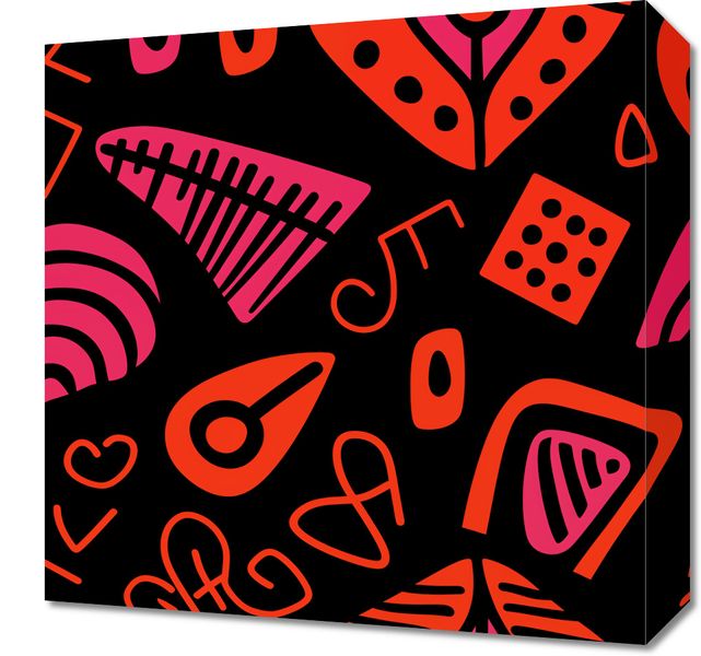 Obraz 40x40cm Rytm Wzorów zdjęcie 1