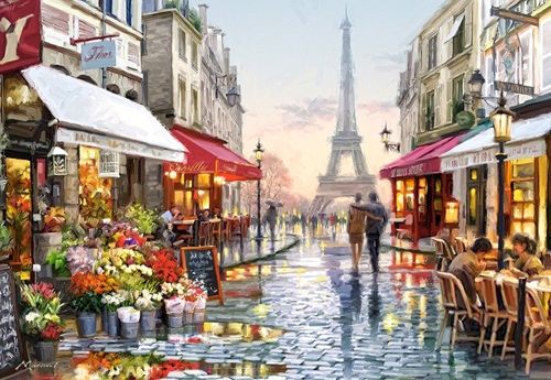 CASTOR Puzzle 1500 EL, Kwiaciarnia na Arena.pl
