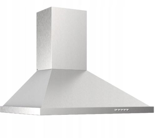 OKAP KUCHENNY 60cm KOMINOWY ŚCIENNY STAL LED KOMIN na Arena.pl