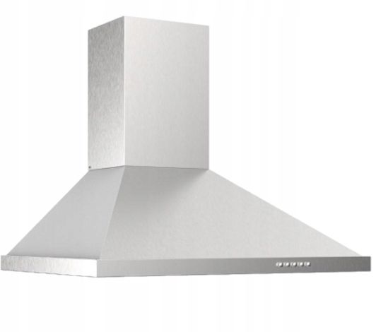 OKAP KUCHENNY 60cm KOMINOWY ŚCIENNY STAL LED KOMIN zdjęcie 6