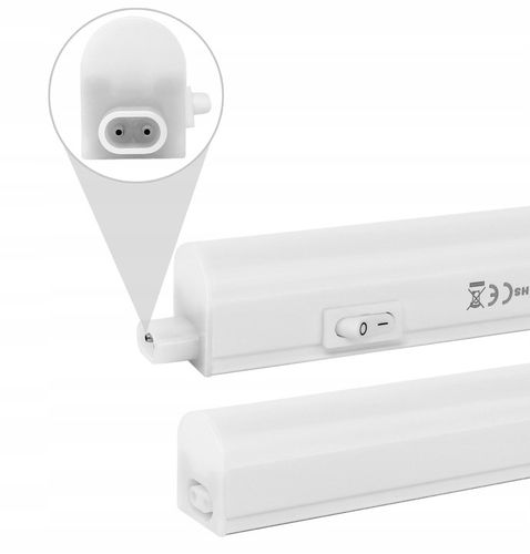 Lampka podszafkowa Led listwa T5 8W 60cm 3000K na Arena.pl