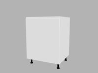 Szafka dolna 60 cm z drzwiami, podchwyt biały połysk, mat, kolory SIMPLE