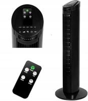 Stojacy wentylator kolumnowy podlogowy wiatrak wiatrak podlogowy z pilotem