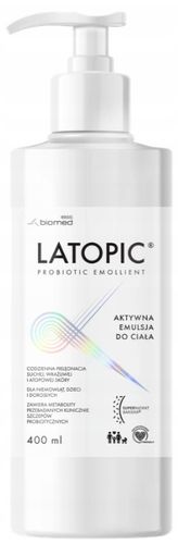 LATOPIC Aktywna emulsja do ciała SKÓRA SUCHA ATOPOWA 400 ml na Arena.pl