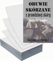 Ulotki A4 reklamowe firmowe 5000szt wiele wzorów do wyboru SPRZEDAŻ OBUWIA