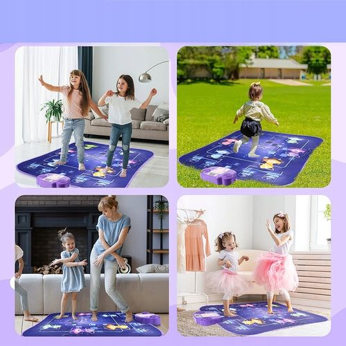MATA DO TAŃCZENIA MUZYCZNA TANECZNA DLA DZIECI GRA INTERAKTYWNA TAŃCA ZABAW na Arena.pl