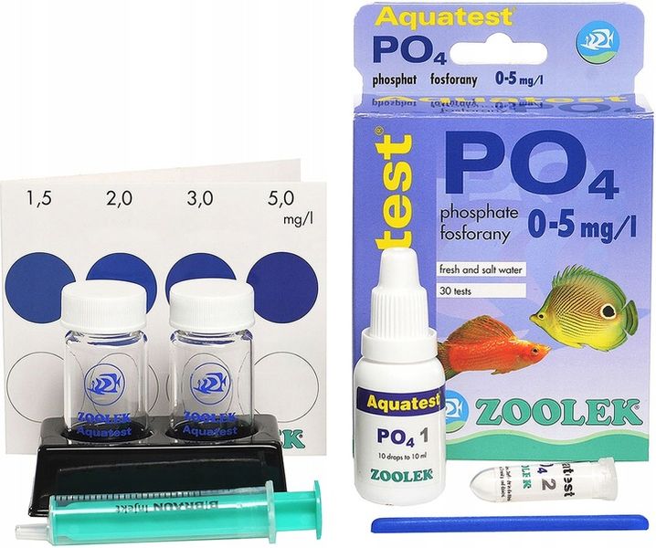 ZOOLEK TEST PO4 DO POMIARU FOSFORANU zdjęcie 2