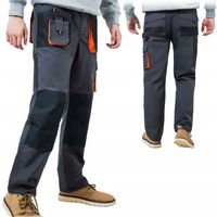 SPODNIE ROBOCZE do pasa MONTERSKIE POTRÓJNE SZWY