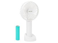 Wentylator podręczny USB z akumulatorem biały