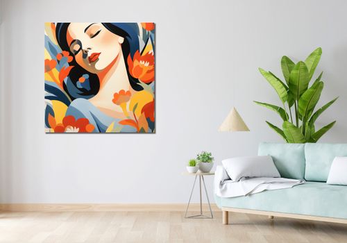 Obraz 100x100cm Urok Wewnętrzny na Arena.pl