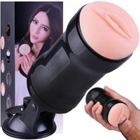 Realistyczna Sztuczna Pochwa z Funkcją Ssania