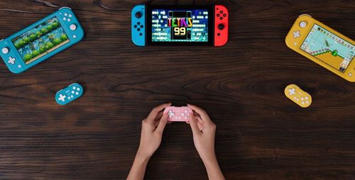 Pad 8BitDo Zero 2 Bluetooth Gamepad Mini Controller - Pink na Arena.pl