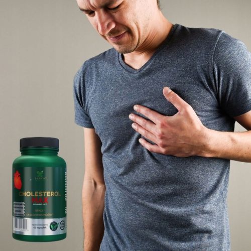 Tabletki na CHOLESTEROL i trójglicerydy - 60 kaps na Arena.pl