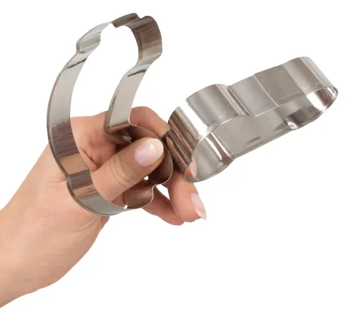 orion brand - zestaw 2 foremek do ciastek metalowych 10 cm na Arena.pl