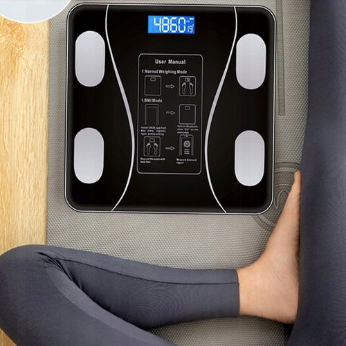 WAGA ŁAZIENKOWA BLUETOOTH SMART 25w1 180Kg ANALITYCZNA INTELIGENTNA + METR na Arena.pl