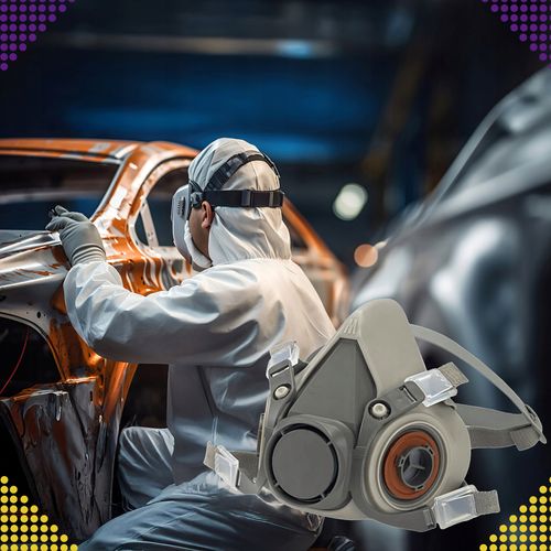 MASKA LAKIERNICZA PÓŁMASKA OCHRONNA NR:4798 na Arena.pl