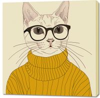 Obraz 100x100cm Intelektualista