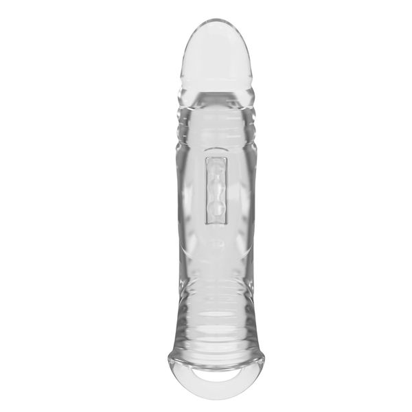 Pretty Love Penis Sleeve 8.7" Extender – Clear zdjęcie 4