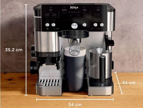 NIEKOMPLETNY Ekspres do kawy Ninja Luxe Essential ES501EU srebrny na Arena.pl